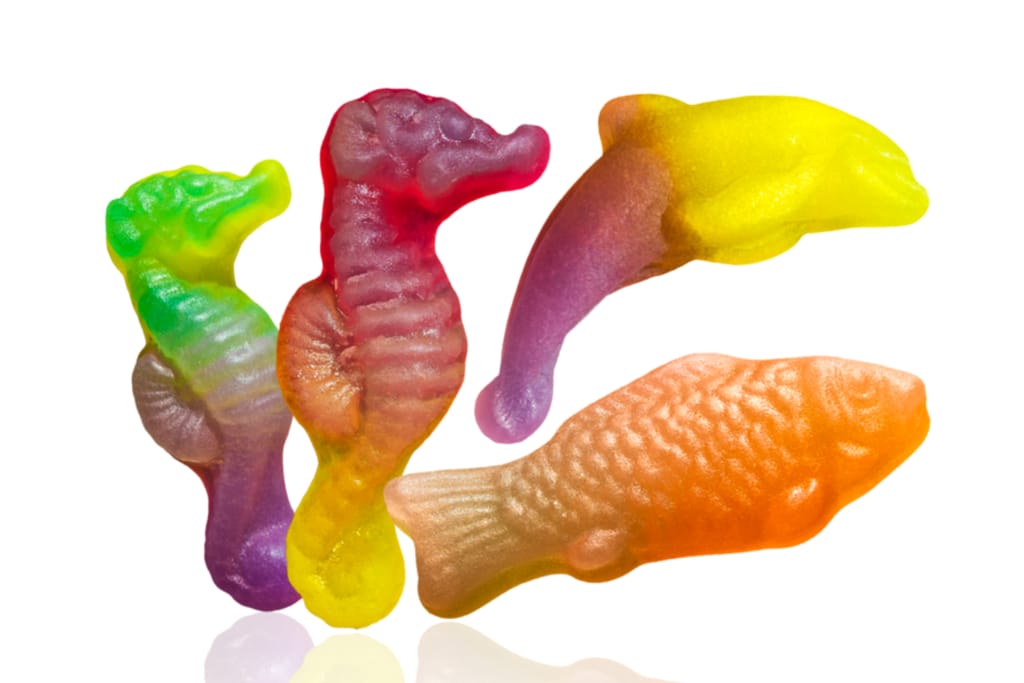 Tropical Sea Mix -karkkeja.